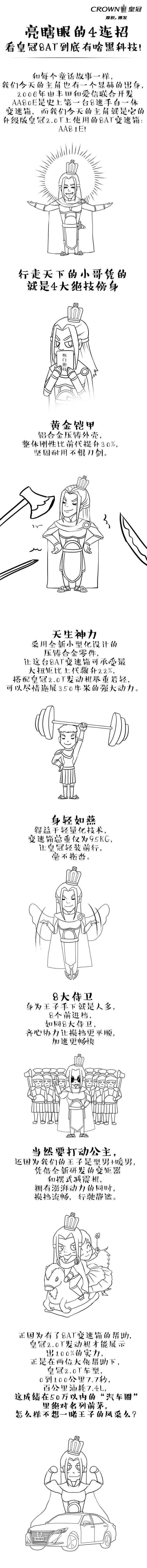 亮瞎眼的4連招，看皇冠8AT到底有啥黑科技！