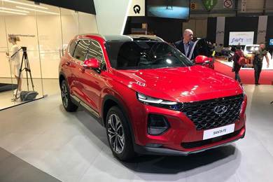 日內(nèi)瓦車(chē)展：實(shí)拍現(xiàn)代全新格越，追求實(shí)用性的SUV